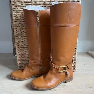 Sperry Top-Sider Natural Leather Boots Size 8.5